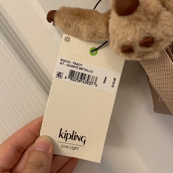 Rose Gold Tracy Kipling Bag - Picture 8 of 13